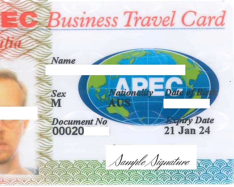 Карта атэс apec business travel card