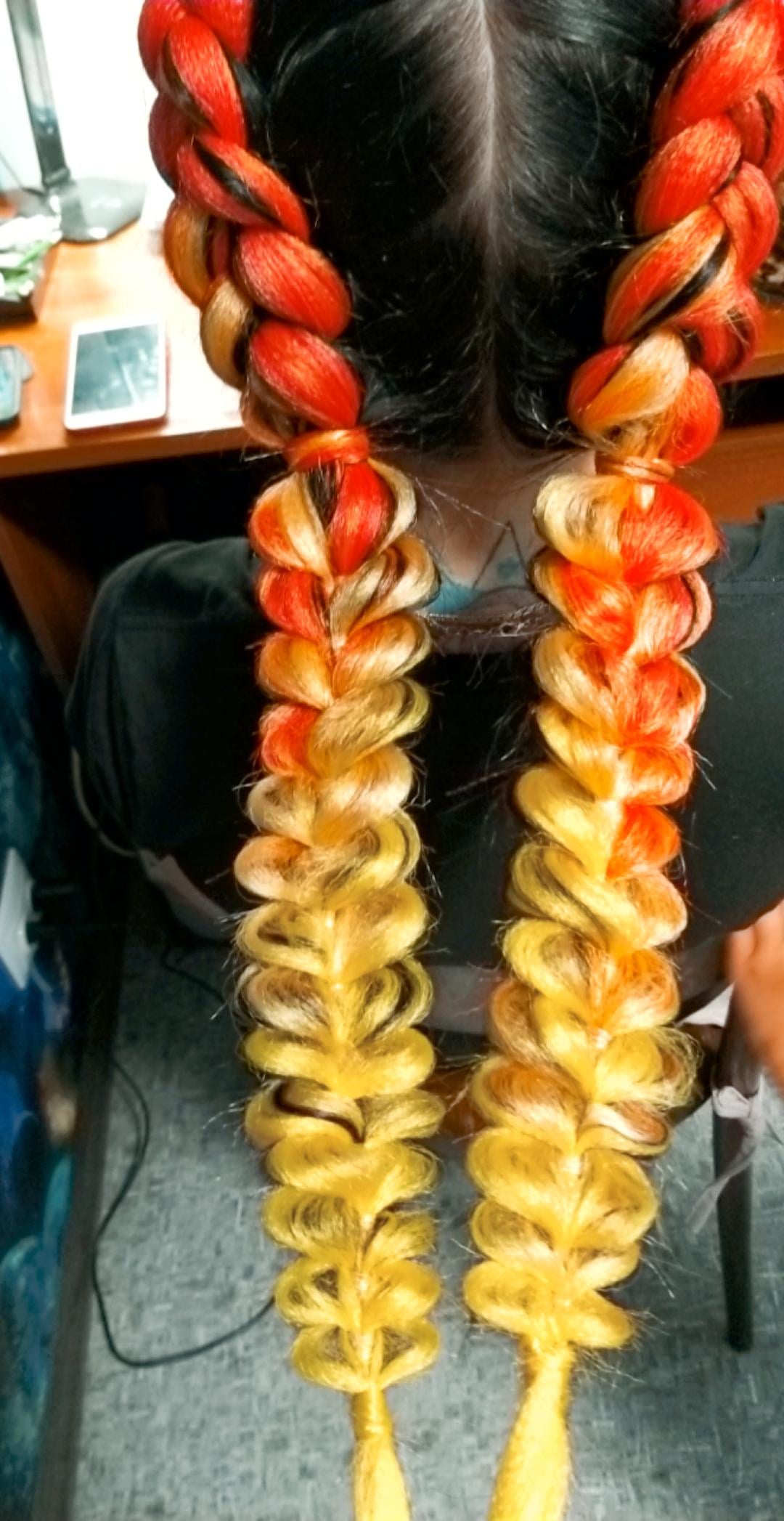 Плетение кос различной сложности